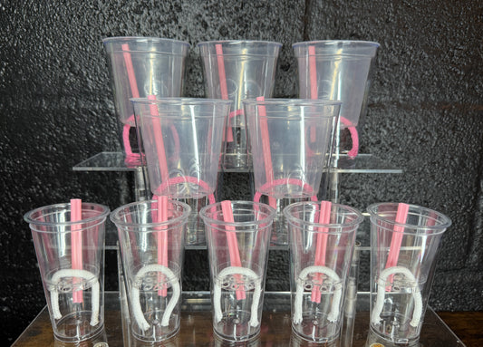 Self-Watering Pots with Heart Straw 💗